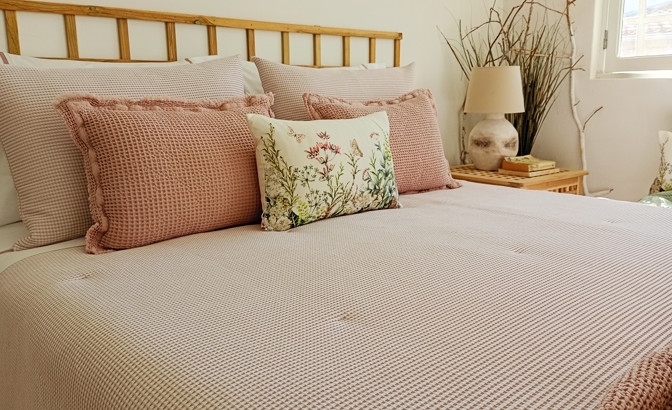 Duvet Detroit pink