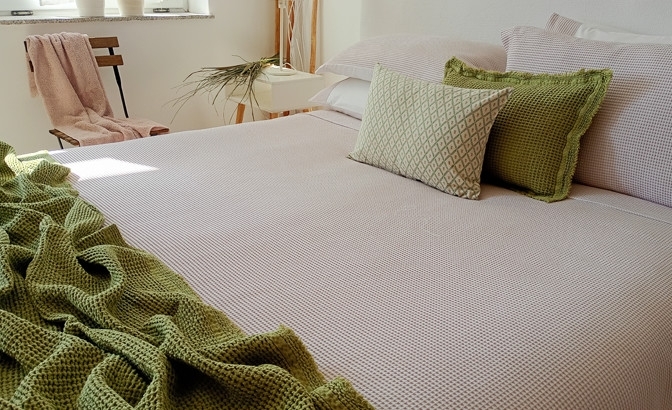 Pink Detroit duvet bag set