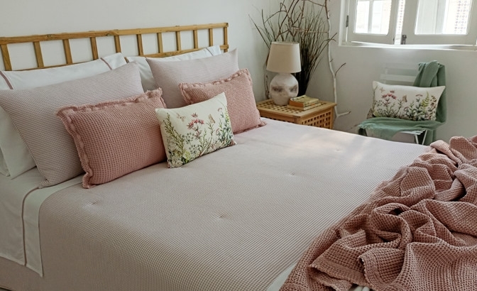 Duvet Detroit pink