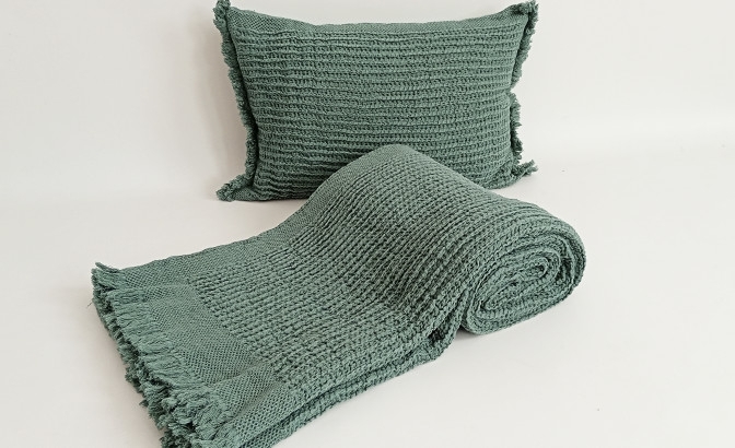 Blanket Fiora green