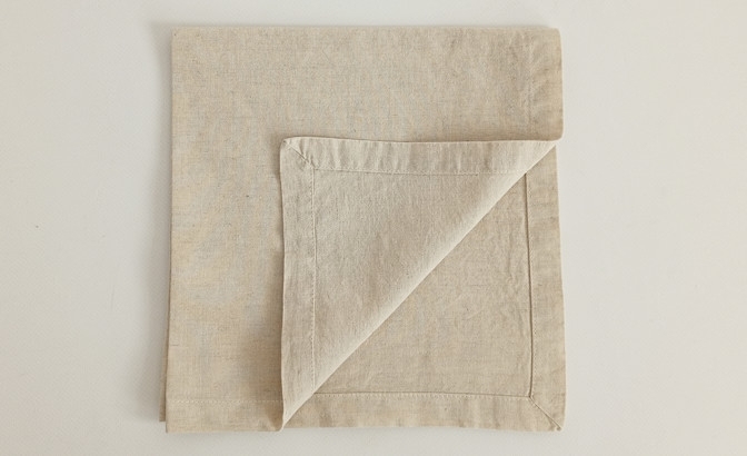 Serviette Santi naturel