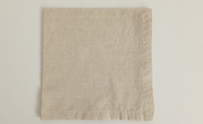 Serviette Santi naturel