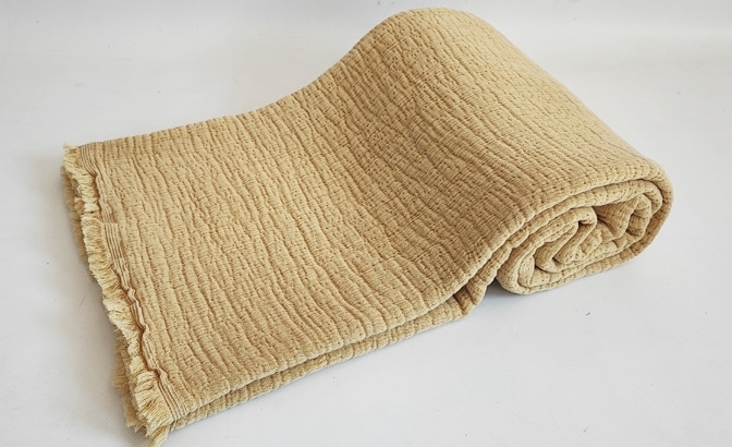 Bali blanket yellow