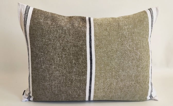 Almofada Trevise kaki