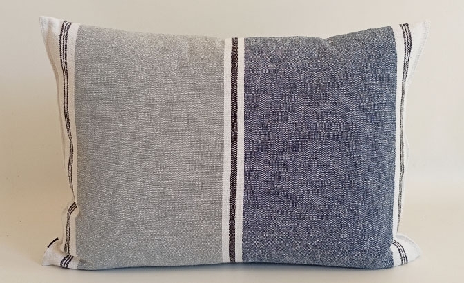 Coussin Trevise bleu