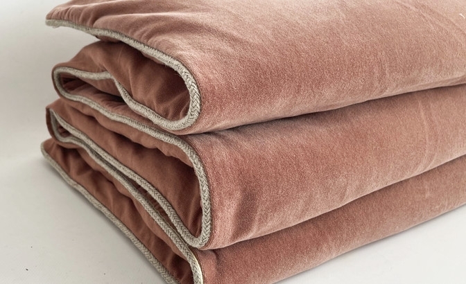 Plaid new dehli rosa