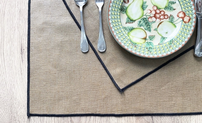 Set de table Borgo tabac