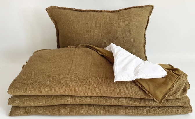 Plaid California gold