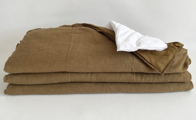 Plaid California gold