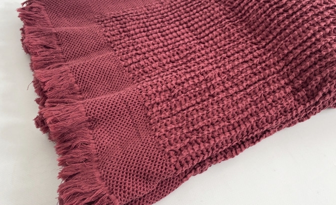 Manta Fiora  bordeaux