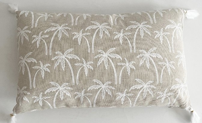 Almofada palmeiras