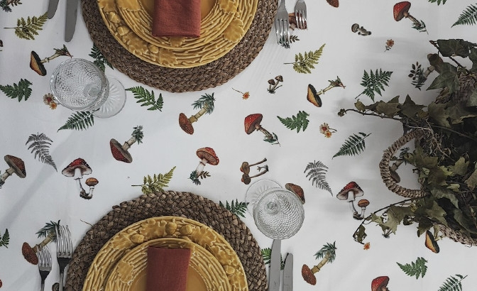 Tablecloth Cogumelos