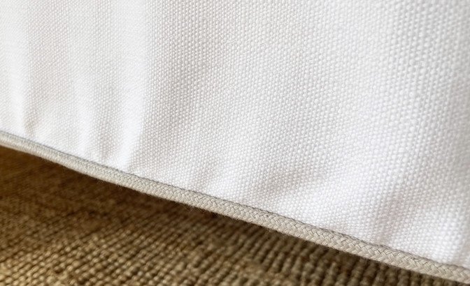 Set de housse de couette Stain blanc