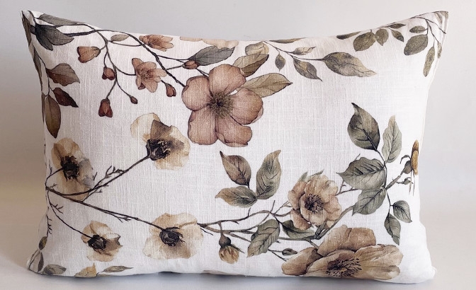 Cushion Wild Roses mini