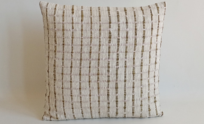 Cojin Douro beige/verde