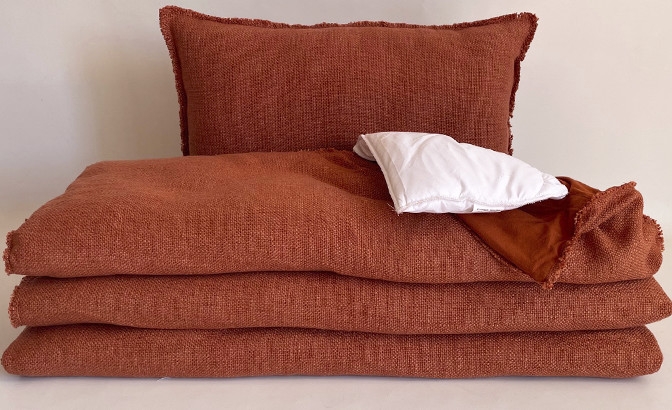 Plaid California brick