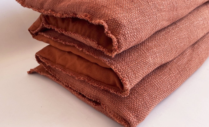 Plaid California brick