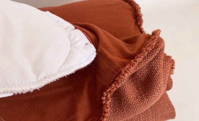 Plaid California brick