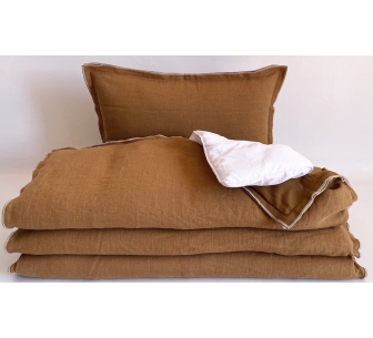 Plaid Seoni tabac