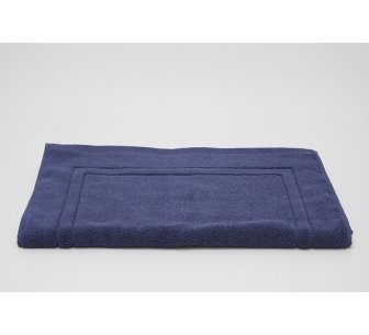 Saída de banho azul escuro