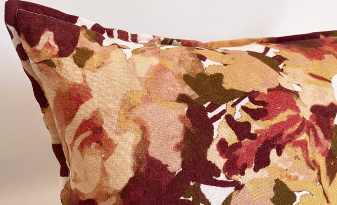 Cushion Bologne ivoire