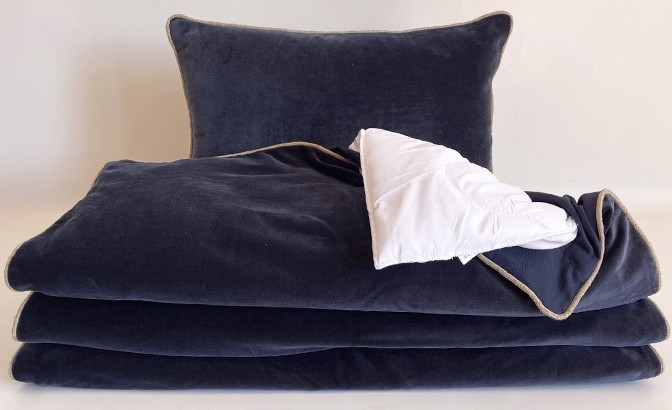 Plaid new dehli encre