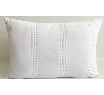 White genova pillowcase
