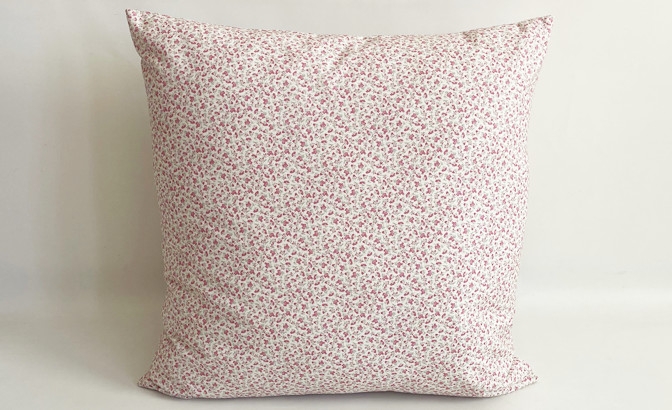 Coussin Flor rose