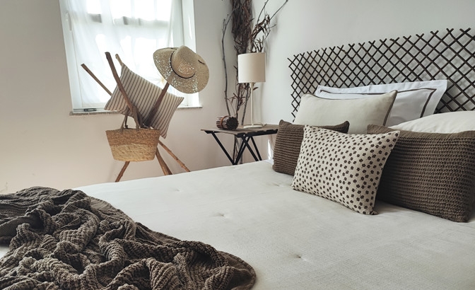 Edredón Stain beige