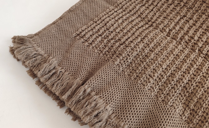 Blanket Fiora brown