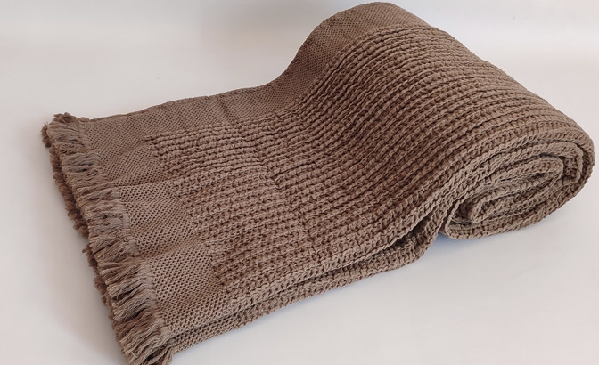 Blanket Fiora brown