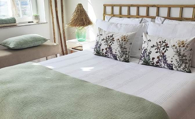 Duvet bag set Genova white