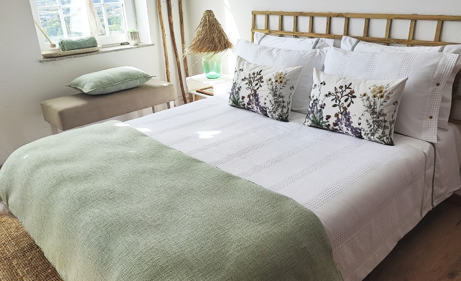 Duvet bag set Genova white