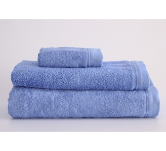 Serviette bleu clair
