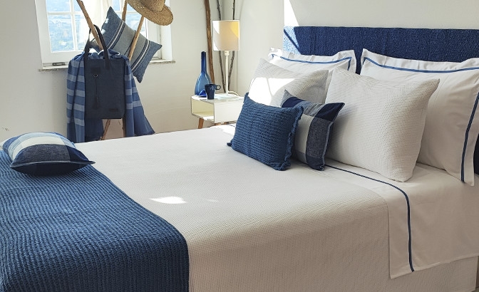 Colcha Detroit blanco