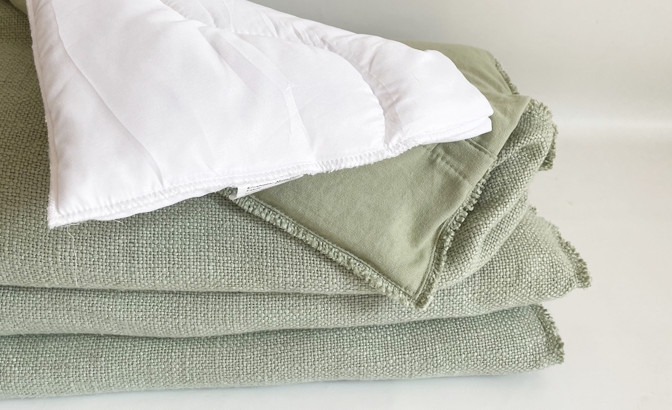 Plaid California amande