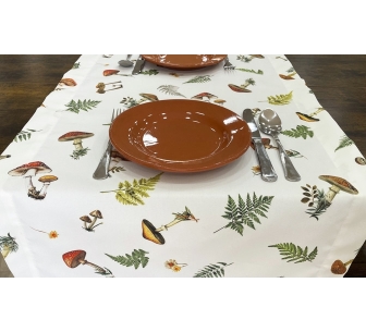 Caminho de mesa Cogumelos