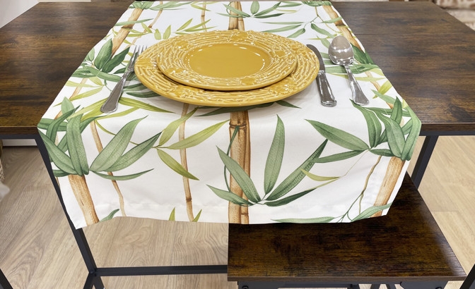 Table runner Bambu