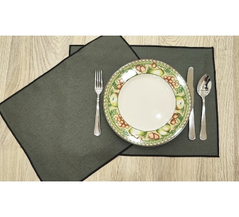 Placemat Borgo kaki