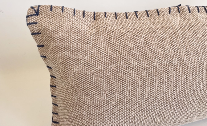 Coussin Asana beige