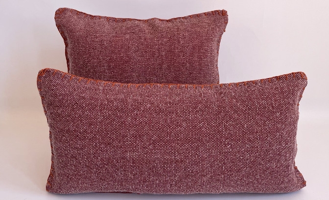 Cushion Asana brick