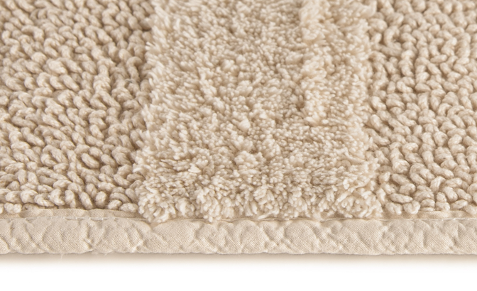 Bath rug new plus linen