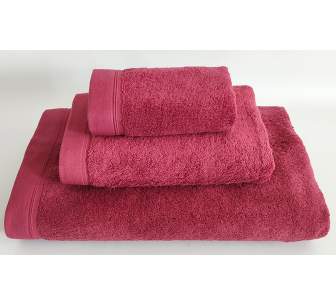 Towels burgundy