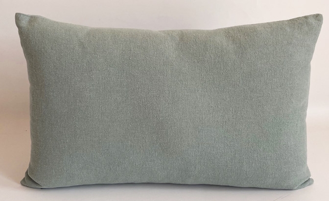 Cushion Figari celadon