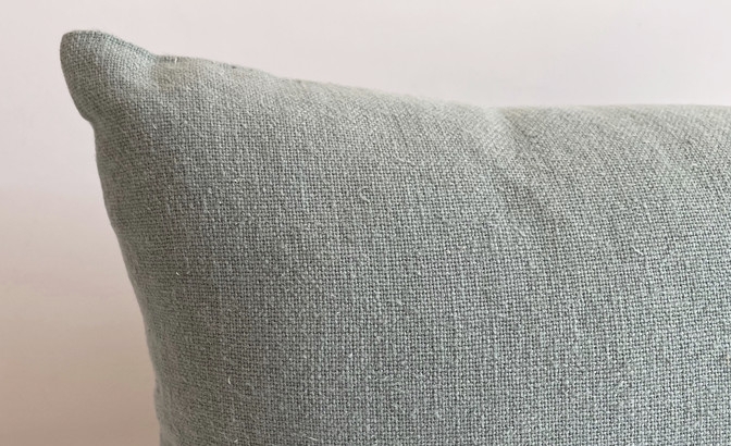 Cushion Figari celadon