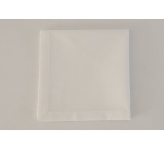 Servilleta lisa blanca