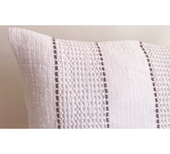 Coussin Irisa brun
