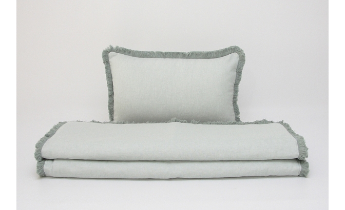 Plaid Fundo Alasca verde