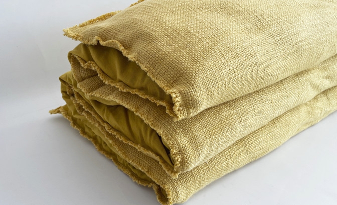 Plaid California ocre