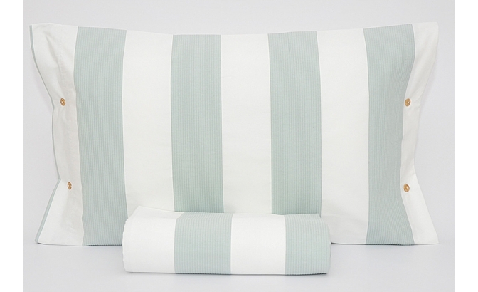 Conjunto saco edredão Belize verde